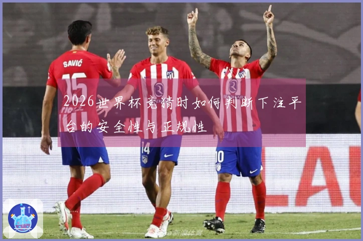 2026世界杯竞猜时如何判断下注平台的安全性与正规性