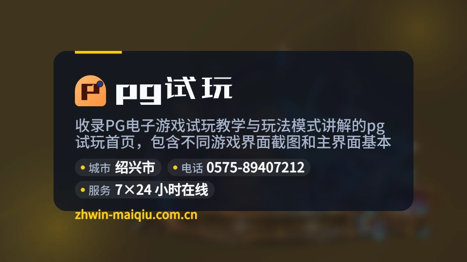 初识pg试玩